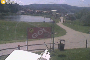 Bobová dráha Slideland Lipno nad Vltavou, Rybník