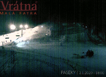 656 Malá Fatra - Vrátna dolina - lyžařské středisko Paseky